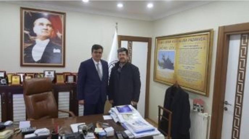 Bilecik Sakarya Gazetesi&rsquo;nden Başkan Yal&ccedil;ın&rsquo;dan Ziyaret