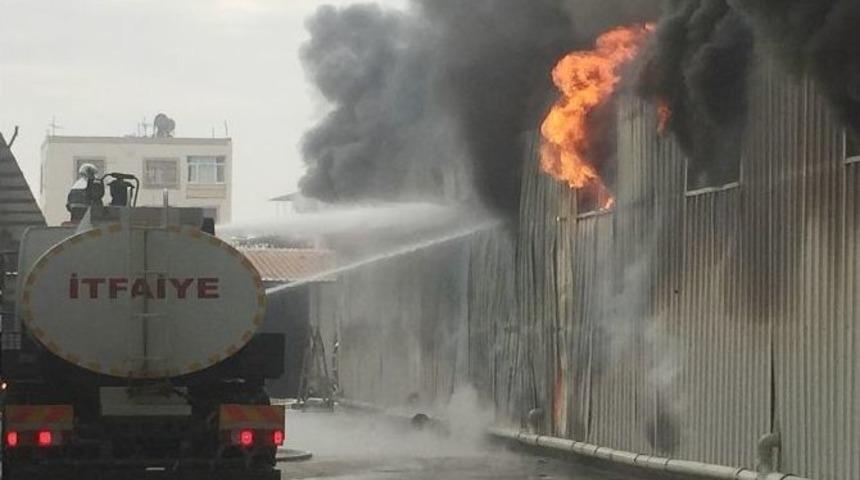 Adana&rsquo;da Fabrikada Patlama
