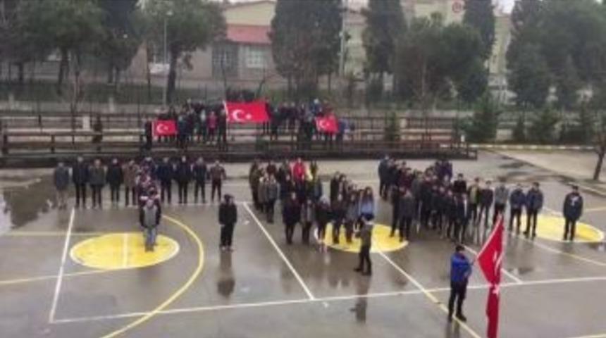 Lise Öğrencileri Komando Yemini Etti