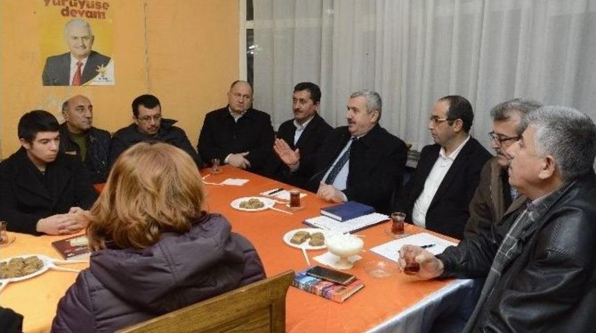 Başkan Baran, Hereke&rsquo;de Ziyaretlerde Bulundu