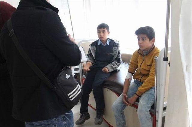 Siirt’te 13 Öğrenci Hastaneye Kaldırıldı