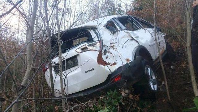 Kastamonu’da Uçuruma Yuvarlanmış Lüks Cip Bulundu