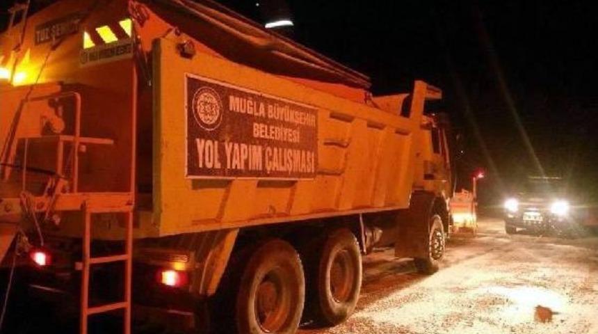 Muğla'da Kar Yağışı