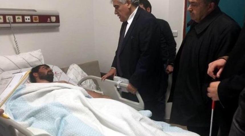 Milletvekili D&uuml;lger, Yaralı Askerleri Ziyaret Etti