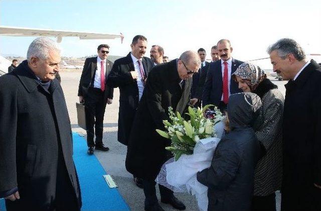 Cumhurbaşkanı Erdoğan Ve Başbakan Yıldırım İzmir’de