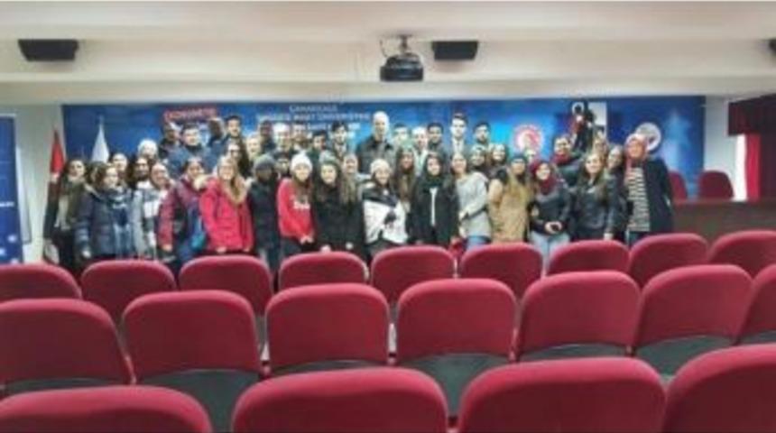 Ercan&rsquo;dan &Uuml;niversite &Ouml;ğrencilerine Eğitim