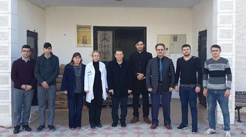 Edremit&rsquo;te &Ouml;ğrencilerden Halep&rsquo;e Yardım Eli