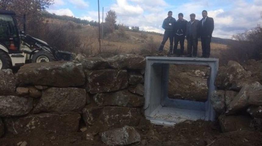 K&ouml;pr&uuml;lerin G&uuml;venliği Menfezlerle Sağlanıyor