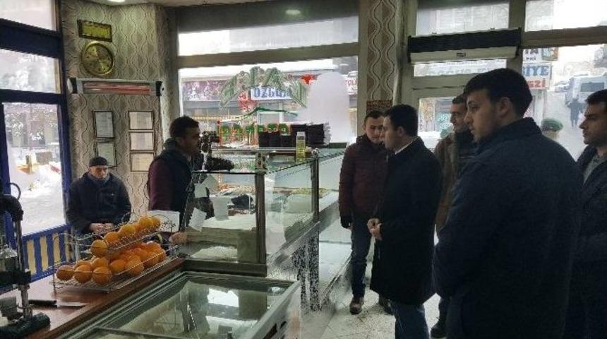 Kaymakam Uzan&rsquo;dan Esnaf Ziyareti
