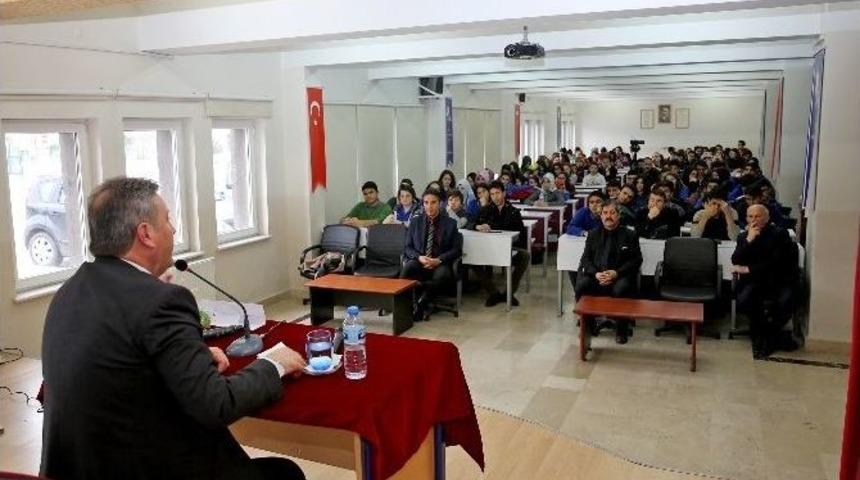 Başkan Palancıoğlu&rsquo;ndan &Ouml;ğrencilere Altın &Ouml;ğ&uuml;tler