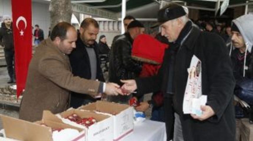 G&ouml;lbaşı&rsquo;nda Şehitler İ&ccedil;in Mevlit Okundu