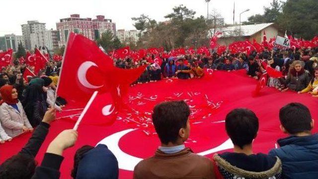 Mardin'de Terörü Protesto Mitingi