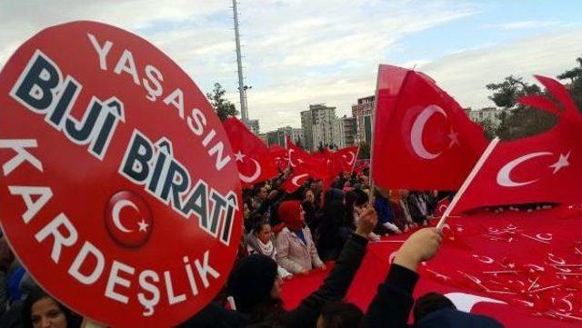 Mardin'de Terörü Protesto Mitingi