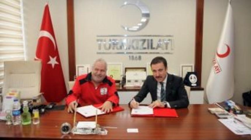 T&uuml;rk Kızılayı İle Ahid&rsquo;den Halep İ&ccedil;in İşbirliği Protokol&uuml;