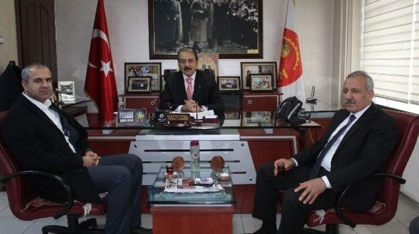 Ak Partili Şahin’den Mesob Başkanı Keskin’e Ziyaret