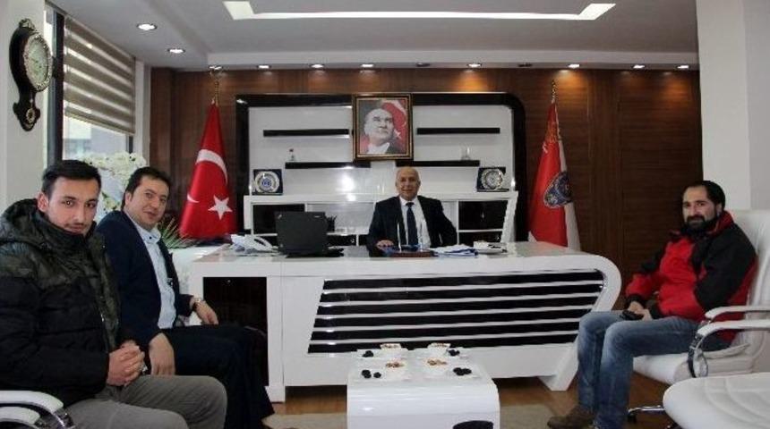 İha&rsquo;dan Emniyet M&uuml;d&uuml;r&uuml; Aslan&rsquo;a Ziyaret