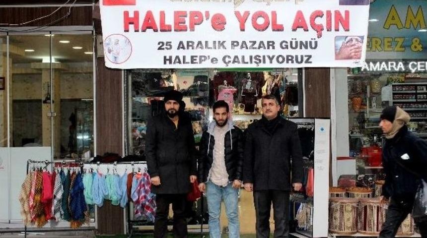 İş Yerlerinin Bir G&uuml;nl&uuml;k Gelirini Halep&rsquo;e Bağışlayacak