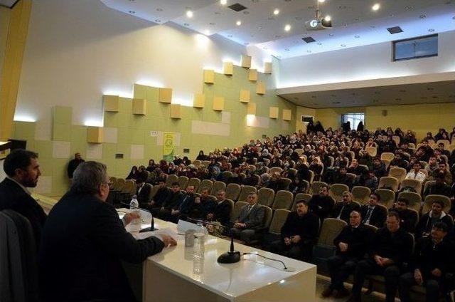 Harran Üniversitesinde İslam Dünyasına Neler Oluyor Konferansı