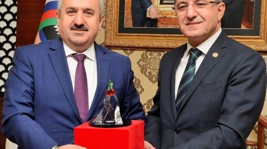 Tbmm Divan &Uuml;yesi Serdar, Başkan Baran&rsquo;ı Ziyaret Etti