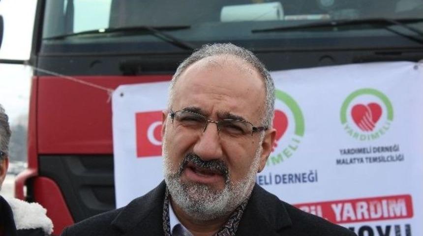 Halep&rsquo;e 40 Ton İnsani Yardım Malzemesi G&ouml;nderildi