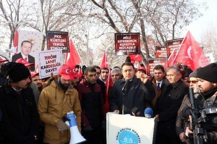 Eksi 25 Derecede ‘teröre Lanet’ Yürüyüşü G1