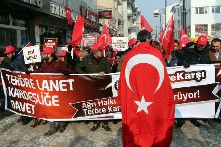 Eksi 25 Derecede ‘teröre Lanet’ Yürüyüşü G3