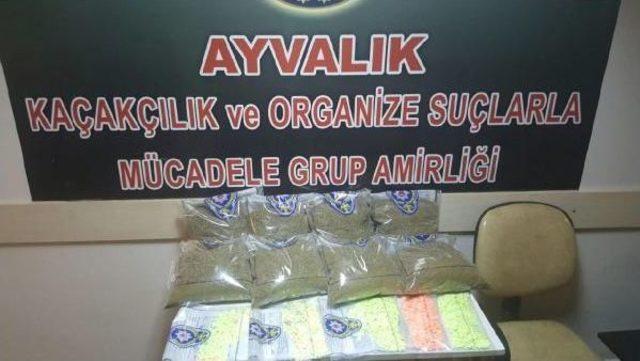 Ayvalık'ta Uyuşturucu Operasyonu: 5 Gözaltı