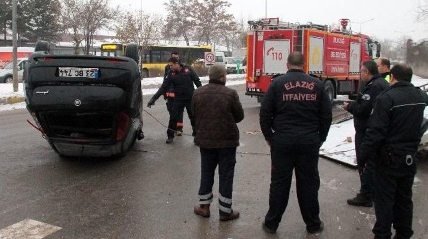Elazığ&rsquo;da İki Ayrı Kaza: 9 Yaralı