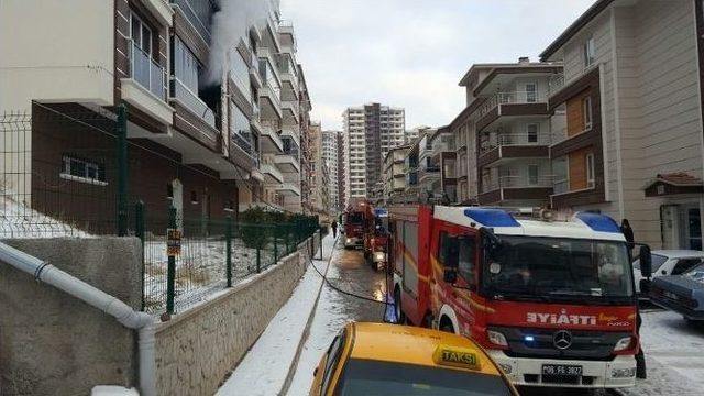 Başkent’te Yangın