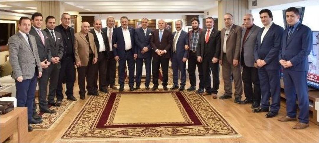 Gazeteci Erkan Tan Başkan Sekmen&rsquo;i Ziyaret Etti