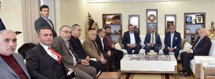 Gazeteci Erkan Tan Başkan Sekmen’i Ziyaret Etti G5