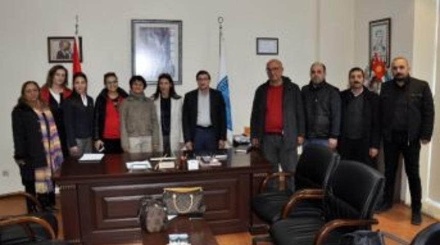 Türsab Didim Byk’nın Yeni Yönetiminde Ticaret Odasına Ziyaret