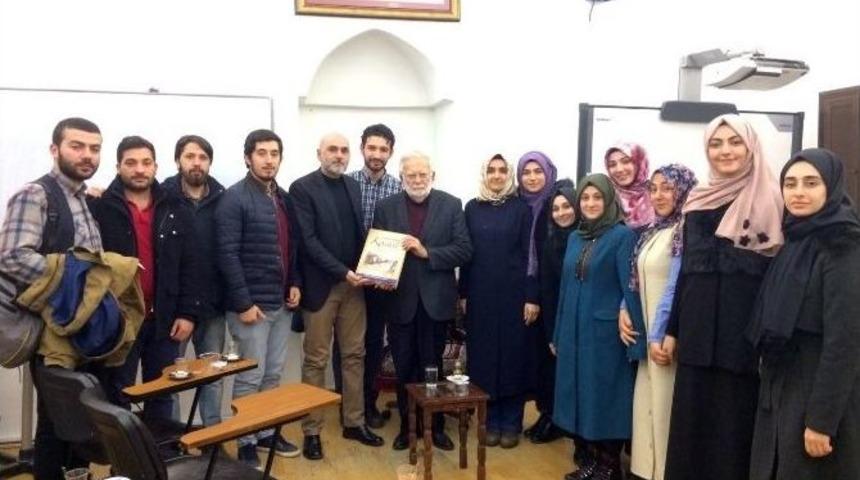 Akademi Lise &Ouml;ğrenci Ve Liderleri, Sadettin &Ouml;kten&rsquo;le Buluştu