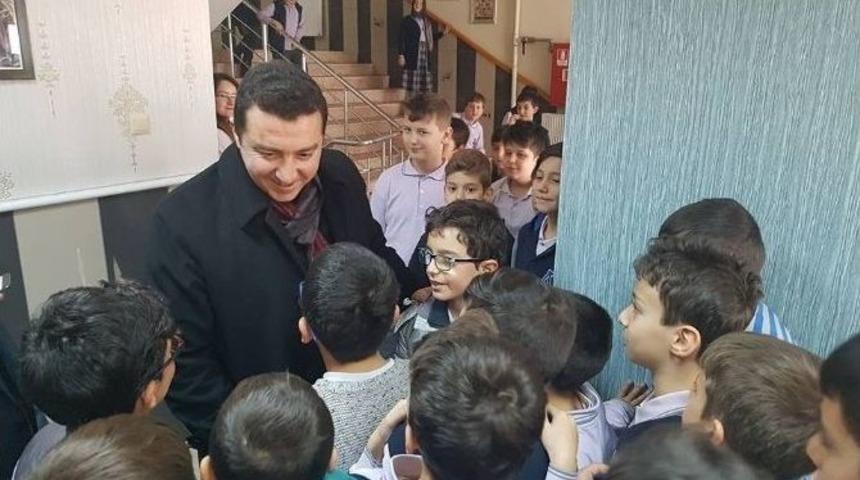 Başkan Bakıcı, İmam Hatip Ortaokulu&rsquo;nu Ziyaret Etti