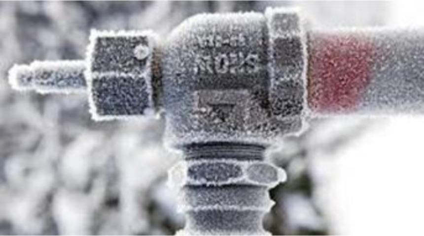 Belediyeden Şebeke Suları İ&ccedil;in Don Uyarısı