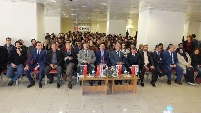 İşadamı Davut Doğan Üniversitelilere Başarı Öyküsünü Anlattı