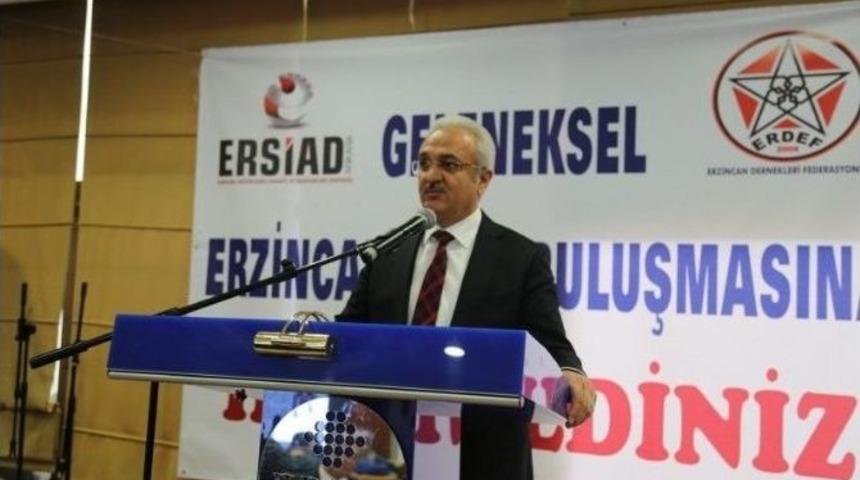 Başkan Başsoy Ankara&rsquo;da Yaşayan Erzincanlılarla Bir Araya Geldi