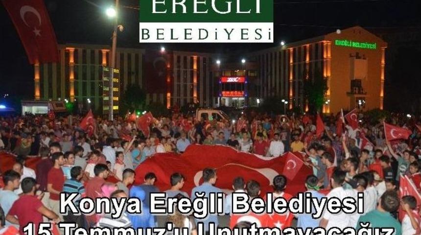 Ereğli Belediyesinden ’15 Temmuz’ Konulu Pul