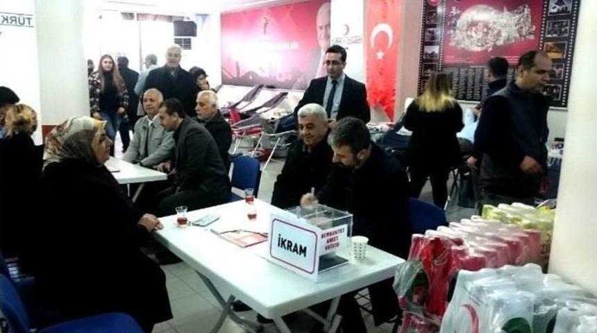 Ak Parti İl Başkanlığından Kızılay&rsquo;a Kan Bağışı Desteği