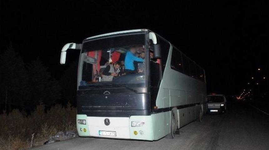 Burdur&rsquo;da Suriye Ve Afgan Uyruklu 150 G&ouml;&ccedil;men Yakalandı