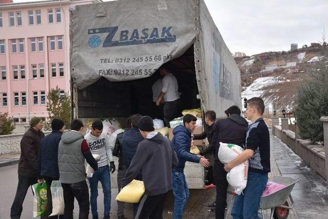 Kızılcahamam’dan “halep’te İnsanlık Ölmesin” Yardımları Yola Çıktı