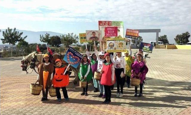 (özel Haber) Minikler Diyabete Dikkat Çekmek İçin Kenti At Arabalarıyla Dolaştı