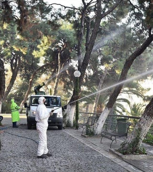 İzmir&rsquo;de Kese Tırtılı Operasyonu 2