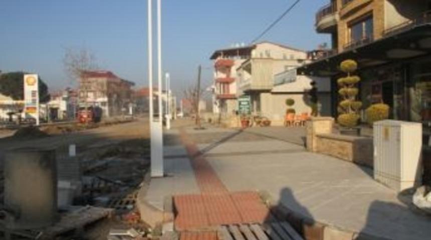 Caddeler Yenileniyor Sarıg&ouml;l Değişiyor