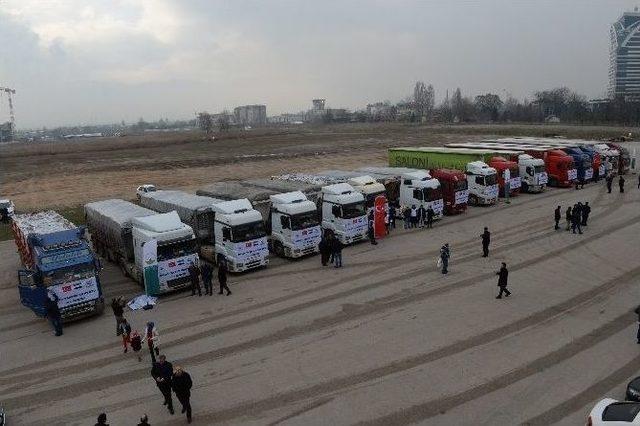 Bursa’dan Halep’e Büyük Destek