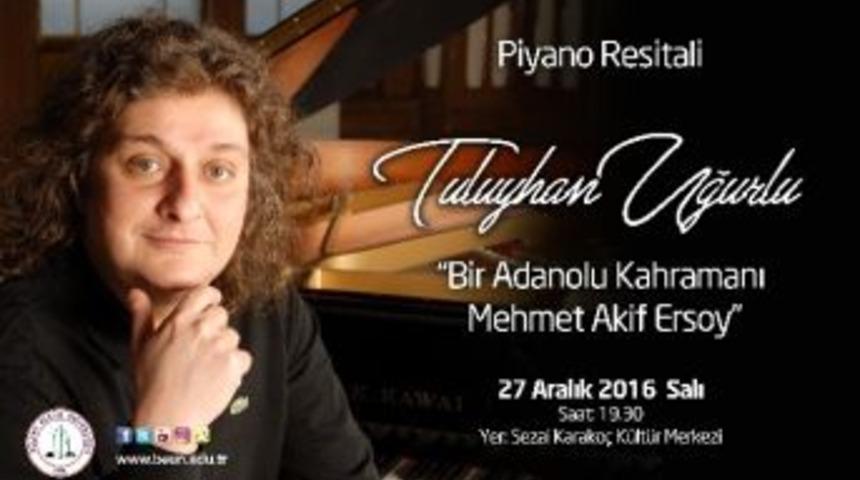 &Uuml;nl&uuml; Piyanist Tuluyhan Uğurlu B&uuml;lent Ecevit &Uuml;niversitesi&rsquo;nin Konuğu Olacak