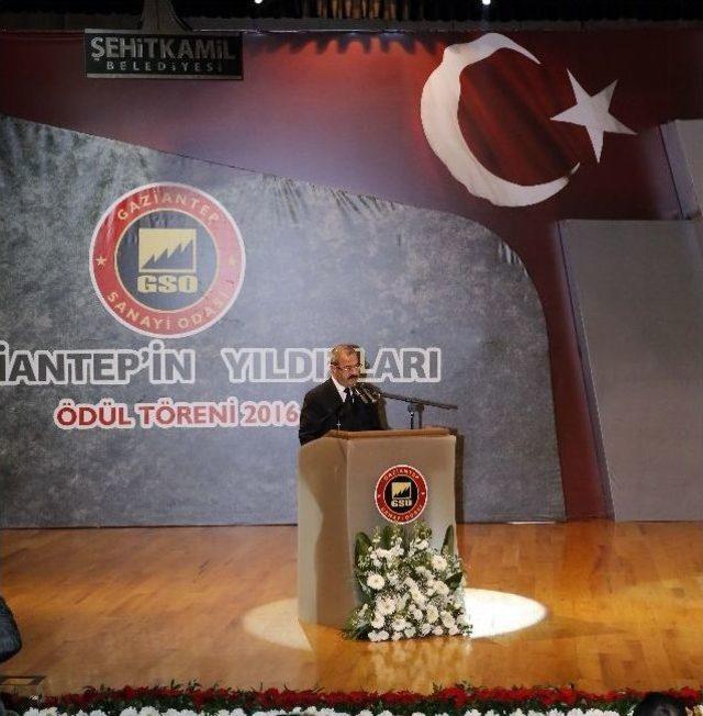 “gaziantep’in Yıldızları Ödül Töreni” Yapıldı