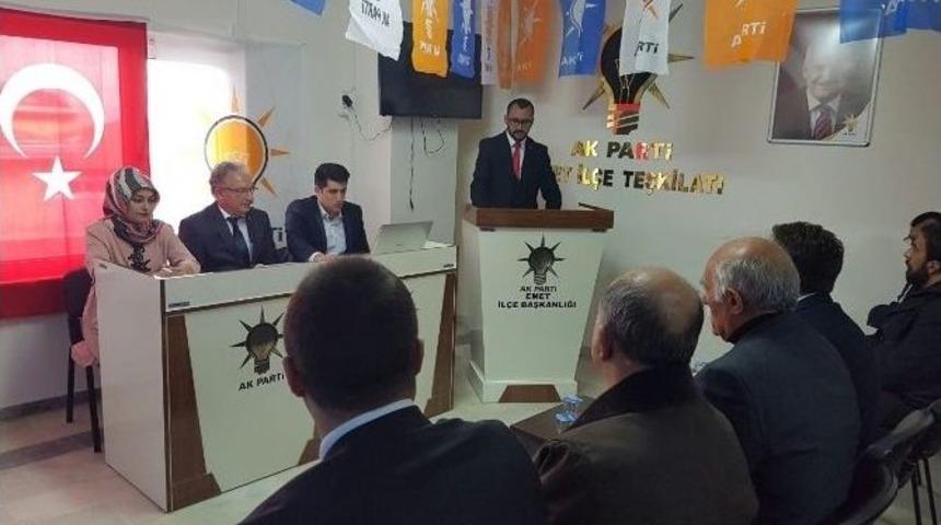 Ak Parti Emet İlçe Başkanı Mehmet Yağcıklı: