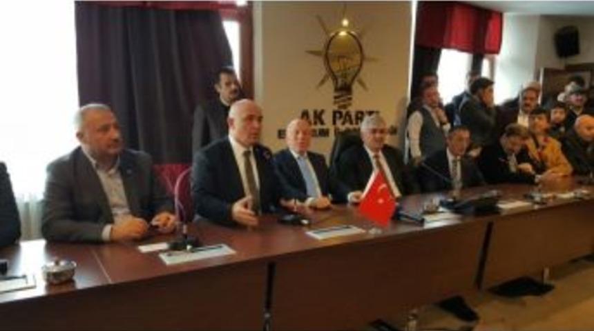 Ilıcalı Vekiller Adına İl Başkanı &Ouml;z&rsquo;&uuml; Yalnız Bırakmadı