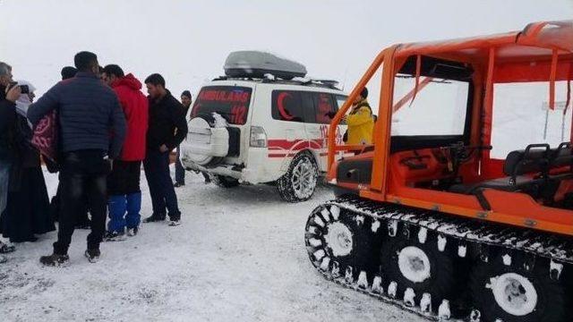 Muş’ta Hasta Kurtarma Operasyonu